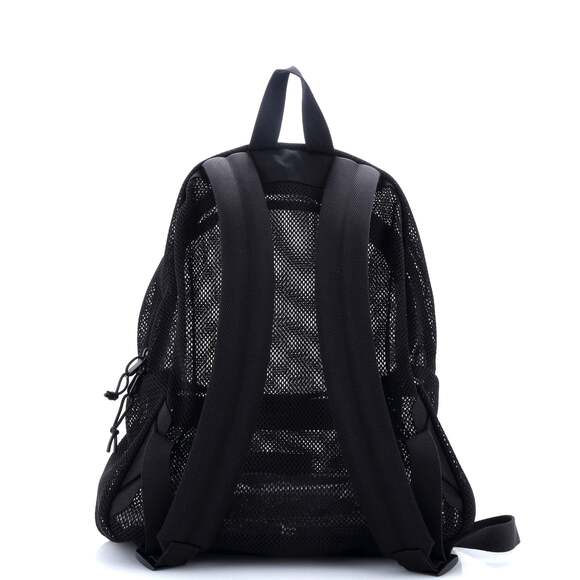 Saint Laurent Logo Zip Backpack Mesh #166165S59B - Picture 4 of 7